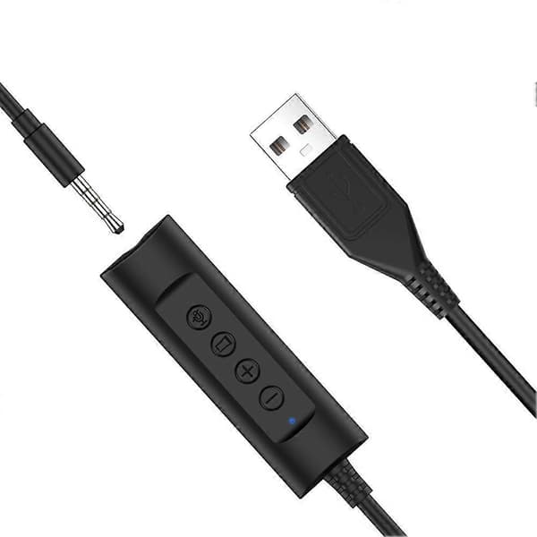 Headset-hurtigudløserkabel til USB-stikadapter Plug and Play USB-QD-headsetkabel til professionelle