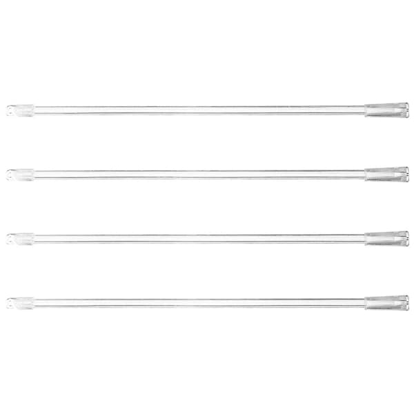 4pcs Fiberglass Blind Wand Vertical Blinds Rods Home Blinds Window Wands With Hook