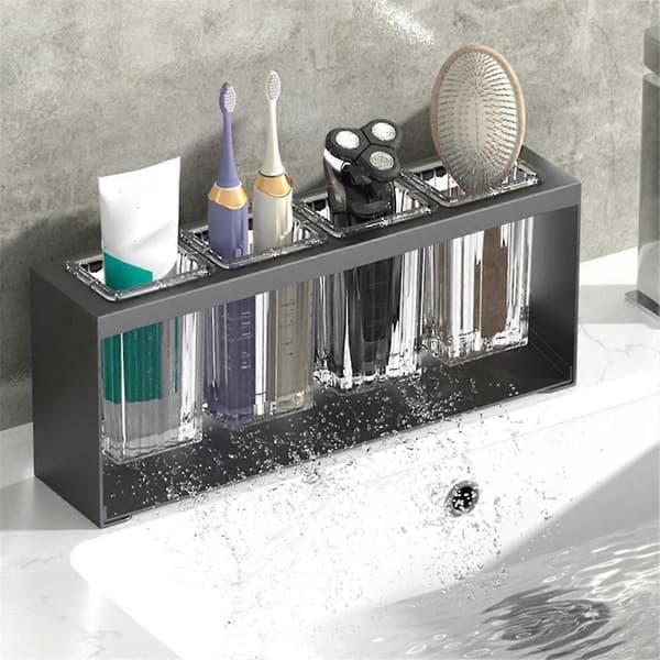 Multifunctional Storage Rack for Chopsticks and Spoons Automatic Drain Cutlery Rack Kitchen Storage Tool