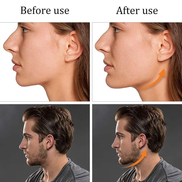 2 Jaw Trainers, Neck Shaper Ball, Double Chin Exerciser