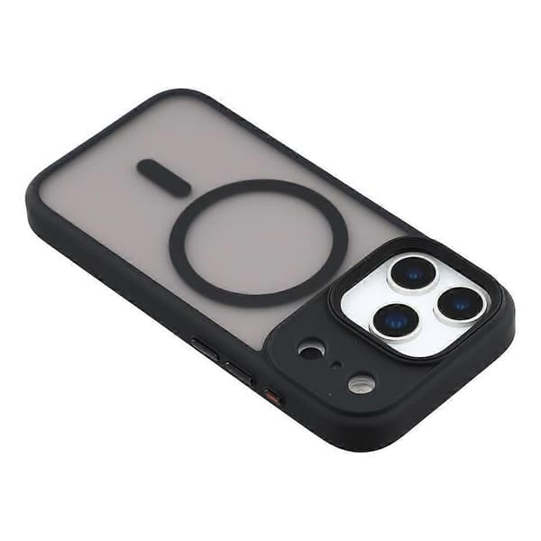 Kompatibelt deksel til iPhone 17 Pro Max, kompatibelt med MagSafe, TPU + PC-gummiert finish Gul Yellow