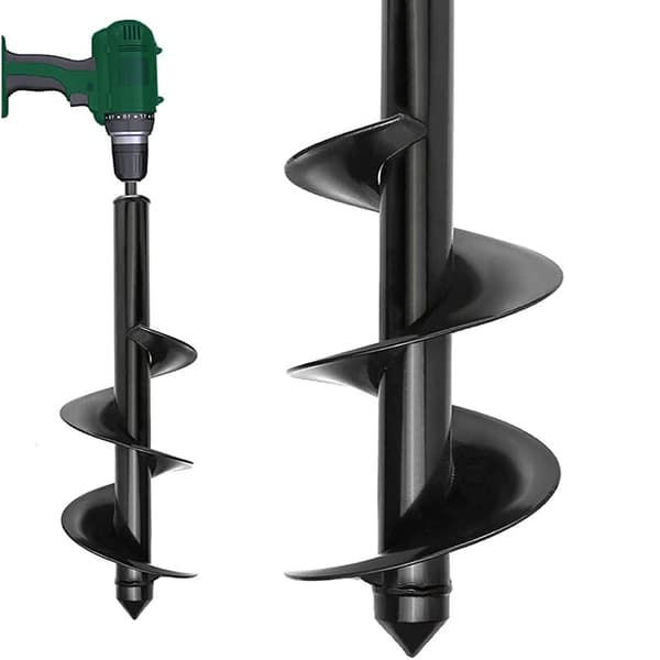 Hagebor – 9 x 40 cm – For batteridrill – Med robust skaft – Perfekt for planting, blomsterpotter, graving av hull
