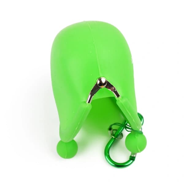 2 pcs Silicone Dog Cat Treat Bag, Portable Training Pouch - Green