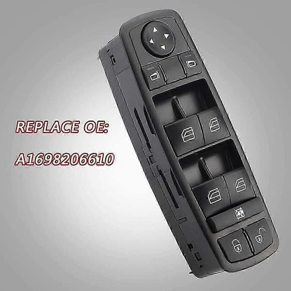 A1698206610 Window Master Switch for Mercedes-Benz A B GL M R Class W245 W169 A150 B200 X164