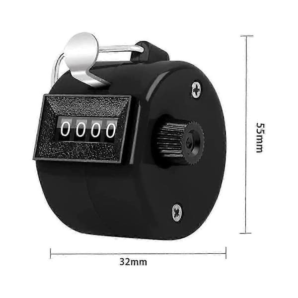 4-pack Counter Clicker 4-Digit Number Counters, Handheld Mechanical Counter Clicker Pitch Counters