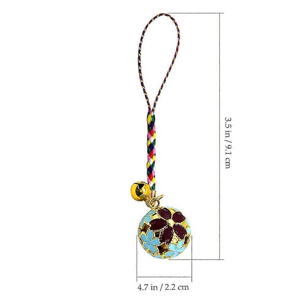 Sakura Bell Japanese Style Mobile Phone Charm 4-piece Set-FX-