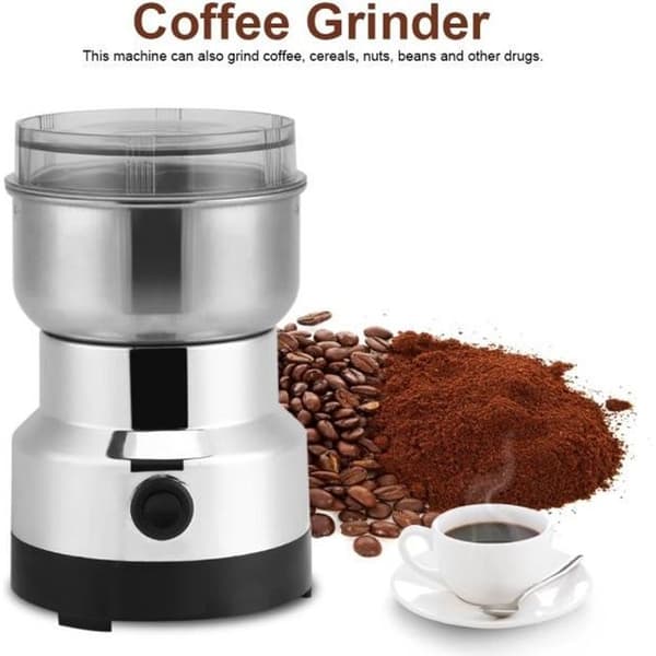 Elektrisk kaffekværn i rustfrit stål til kaffe, bønner, frø, nødder, krydderier - Koa