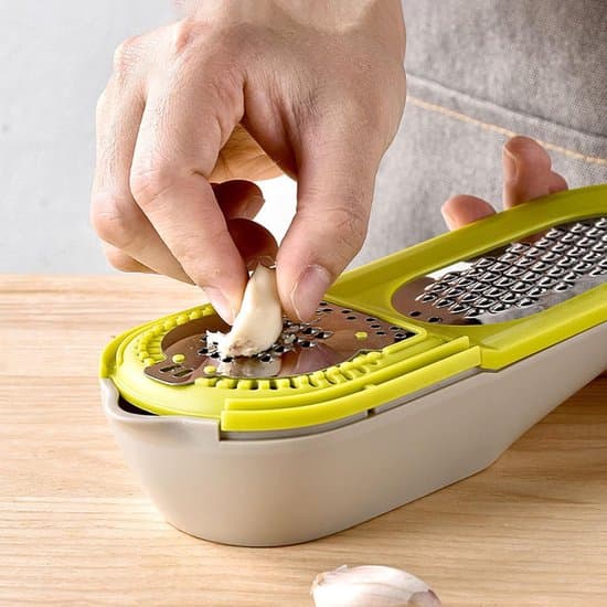 2-in-1 Citrus Juicer and Grater - Grater with Collection Container - Manual Lemon Squeezer - Compact Fruit Press - Fruit Juicer - Convenient