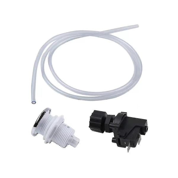 1 set pneumatic switch for waste disposal 16a on/off push button switch for bathtub spa jetted whirlpool jet tool