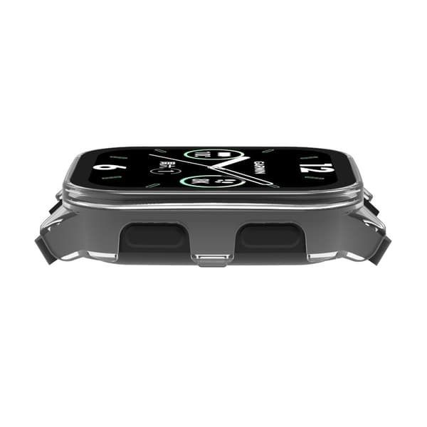 Skyddsfodral för Garmin Venu 2Plus 43MM med skärmskydd i härdat glas (Mörkblå)