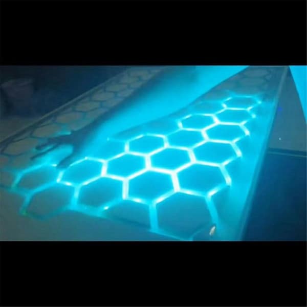 Berøringssensor Modul Kretskort DIY PCB Følerkrets Chip med LED-stripe og Kabler 10stk (RGB