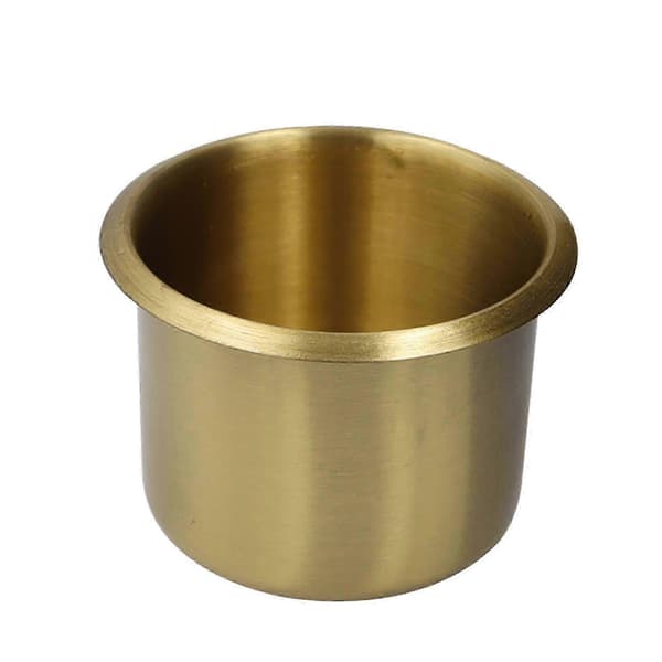 2x Innfelt Koppholder Rustfritt Stål for Lastebil Båt SZRH A-M