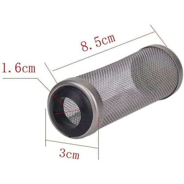 Akvaariosuodattimen suojusverkko 16mm kalakatkaravuille 3kpl