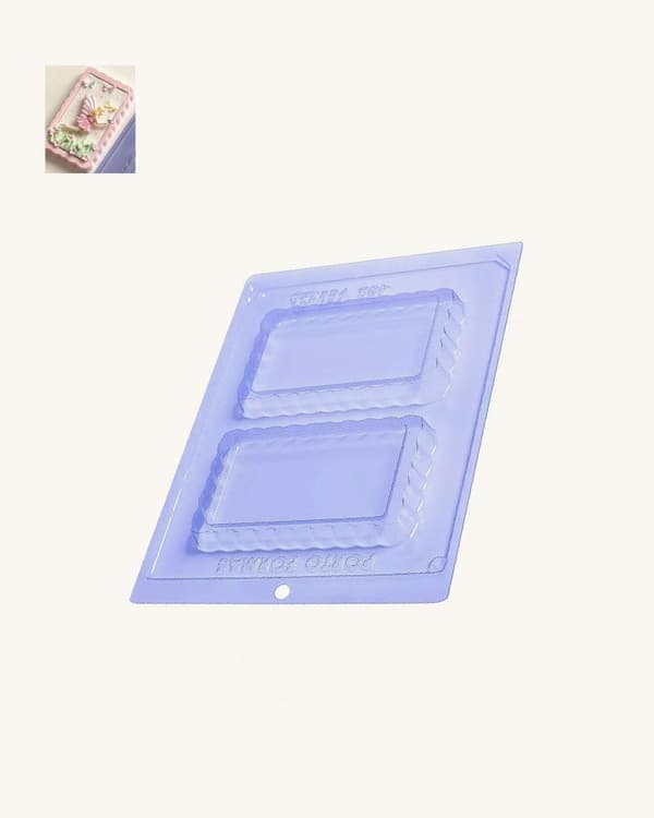 Pralinform Ramar Sjokoladeform - Porto Formas 432 Transparent transparent