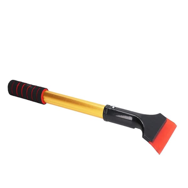 Car Windshield Snow Shovel Extendable Soft PVC Antifreeze Handle Non-slip Window Ice Scraper for Offroad SUV Trucks
