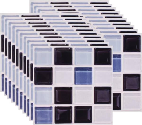 20 KPL (10 x 10 cm / 4 x 4 tuumaa) Laattatarra, Itseliimautuva