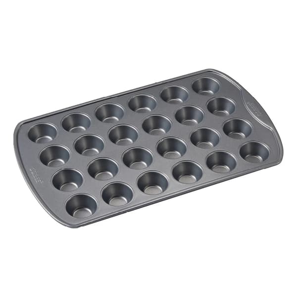 Muffinsform 24 stk – Mini muffinsplade Karabo kulstål | Dorre grå gray