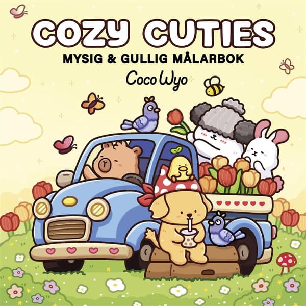 Cozy Cuties Coloring Book-FY-
