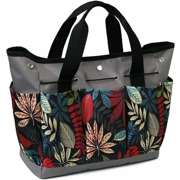 Durable Garden Tool Bag Oxford Organizer with Carry Handle for Lawn and Garden Tools