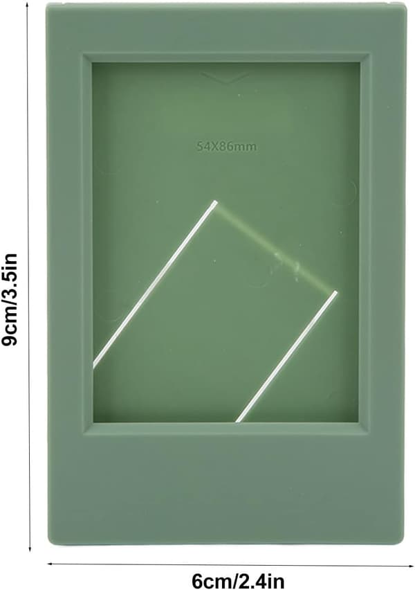 5 stk Display Fotoramme 9x6cm (Grøn), Klassisk Desktop Rektangulær