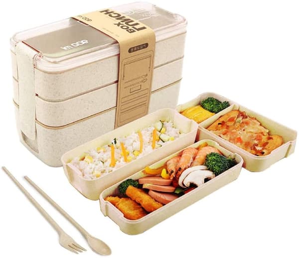 BPA-fri miljövänlig matlåda kompatibel med Bentobox Lunchbox [JUN]