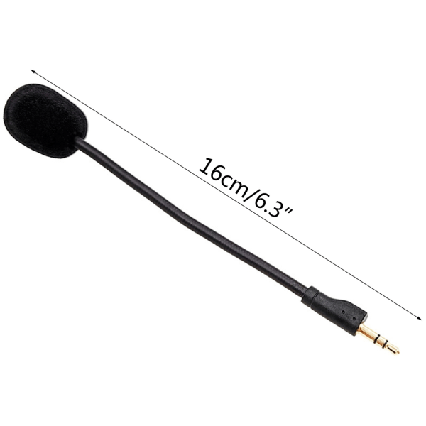 Erstatningsmikrofon for Logitech G PRO X Trådløst Gaming Headset, Avtakbar Mikrofonbom