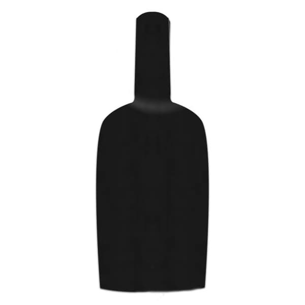 Ulkopizzauunin suojus - Musta BBQ-sadesuoja puu-/hiilipizzauunille (165x65x45cm)