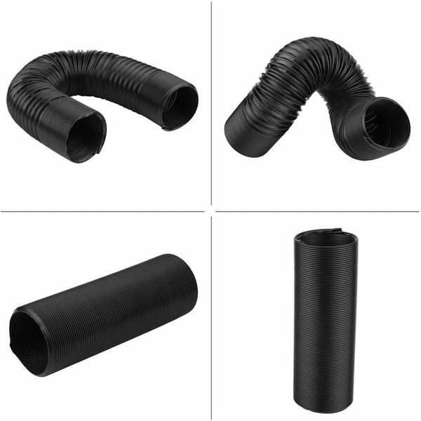 Car Intake Pipe, 63mm 76mm GM Modified Air Intake Expandable Flexible Duct Pipe Silicone Hose (76mm)