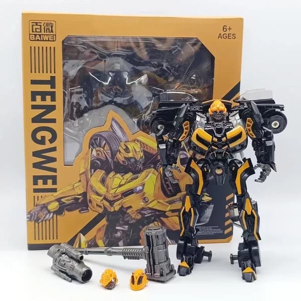 BAIWEI TW1025B TW-1025B Wasp Warrior Transformation Filmserie KO SS49 Actionfigur Deformationslegetøj[LD]