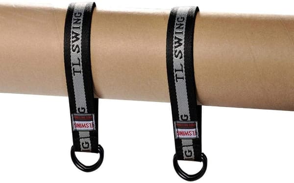 Kraftige trægyngestropper, justerbare polyesterstropper til udendørs camping, sæt med 2, 24 cm lange