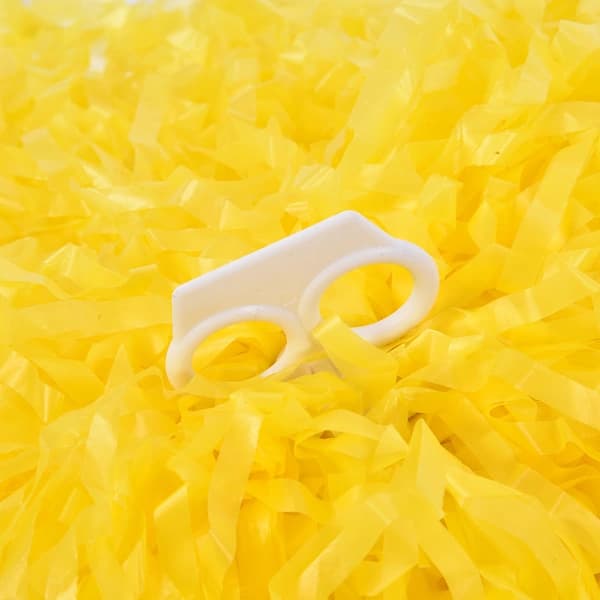 Cheerleader Pom Poms til dansefest og skolesportsbegivenhed Gul