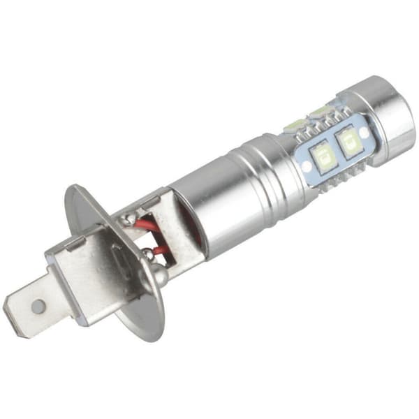 Hovedlyspærer, 2x H1 6500K Ultra White 50W LED-forlygtepærer Kit til nærlys