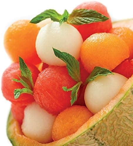 Dobbel melonkuleformer, kuleskje i rustfritt stål