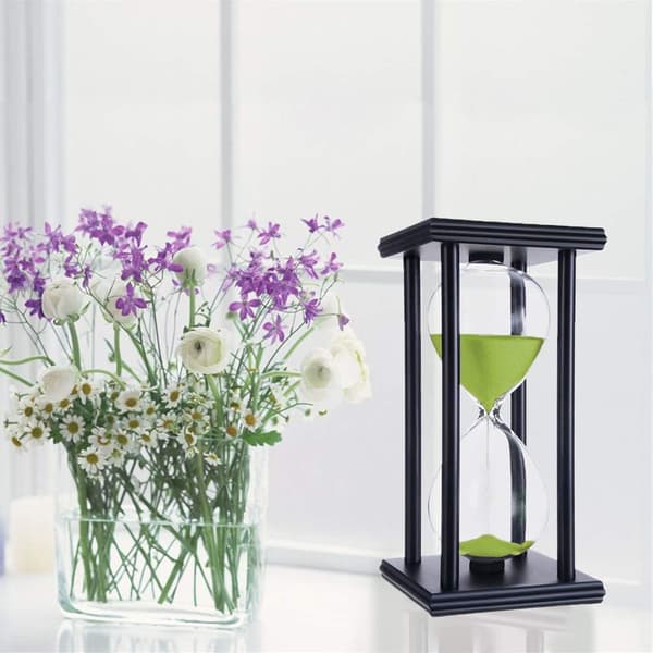 60 minutters timeglas timer skrivebordsdekoration kontorindretning