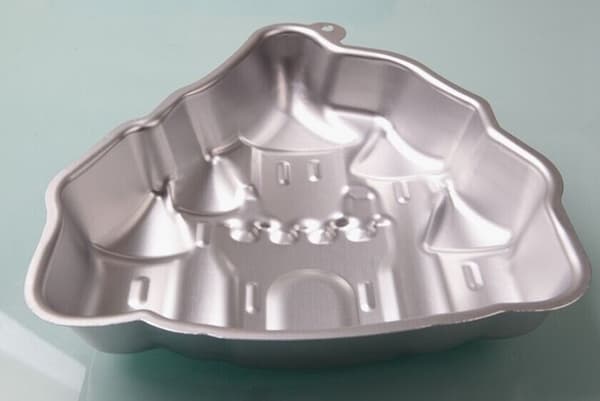 Slott 3D Bageform | bageform prinsesseslot Silver silver