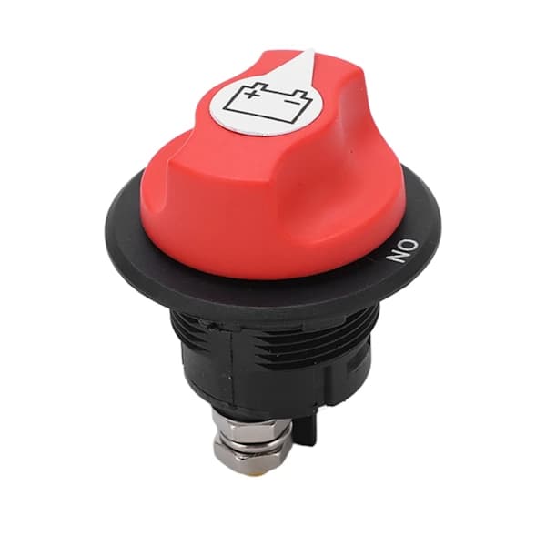 Batteriafbryder, Batterikontakt, Hovedafbryder, Afbryder, Isolator til autocamper, yacht, varevogn, lastbil, campingvogn