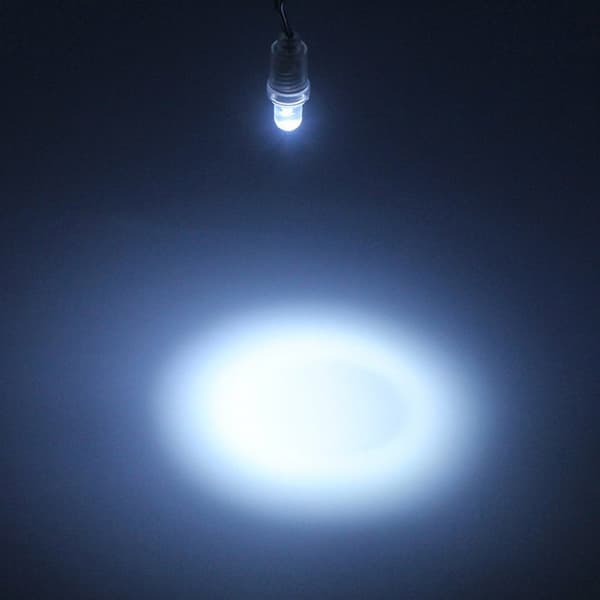 10 kpl E10 6V Spot LED-lamput Kylmä valkoinen, 6000K
