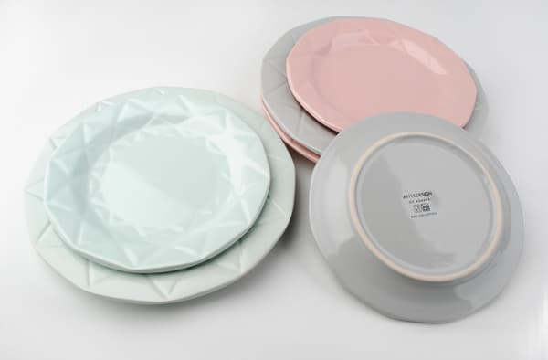 ADEL MINT 24 cm flad keramiktallerken fra Affek Design