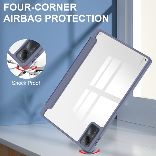 Case for Xiaomi Redmi Pad Se 11 2023 TPU Acrylic Protective Case Purple
