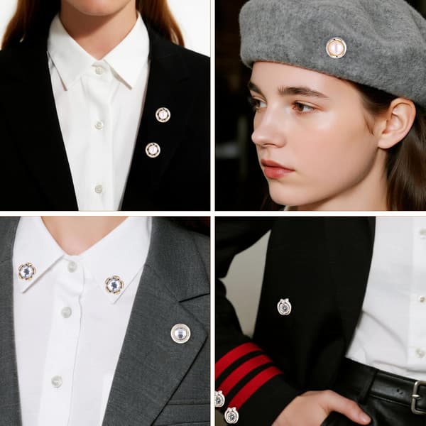 20 STK Dame Skjortebrosje for