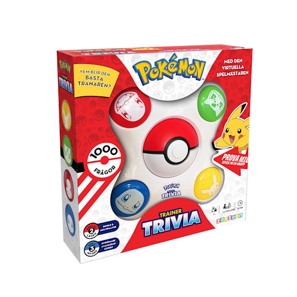 Pokémon Trivia, Swedish