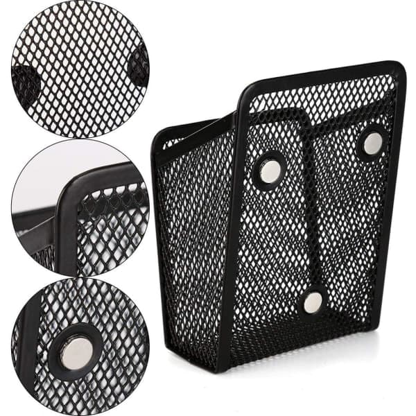2-piece Square Magnetic Mesh, Magnetic Storage