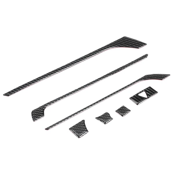 7pcs/set Navigation Panel Trim Central Control Air Vent Decor Carbon Fiber Fits Mazda MX-5 ND/Roadster ND 16-20LHD