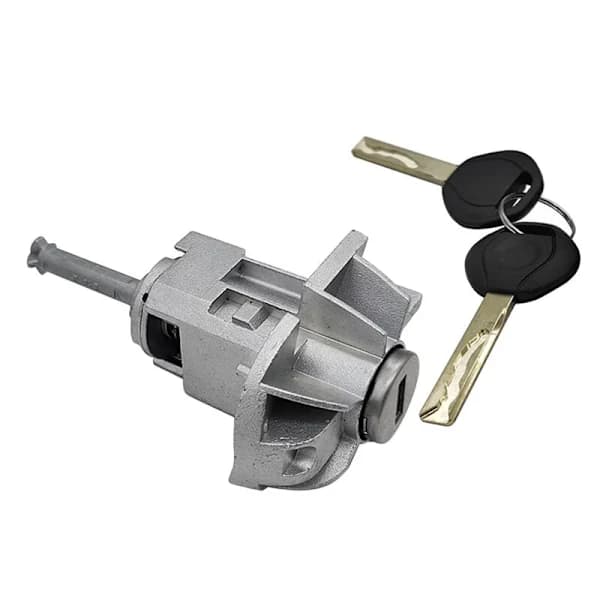 Fits 2001-2006 E46 3-series door lock cylinder, with 2 keys 51217019975 left door