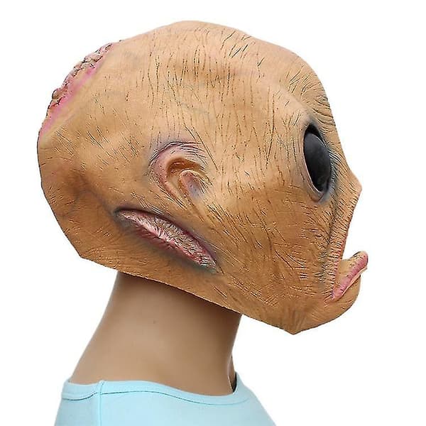 Halloween Karneval Fest Dans Skrekkmaske Alien Maske