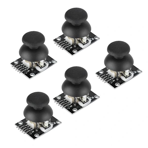 5 stk. dobbelakset joystickmodul for Arduino-spillkonsoll