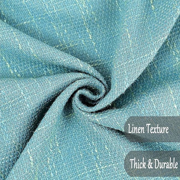 Cotton Linen Tablecloth Solid Round Tablecloth Simple Style for Kitchen Dining Room (Green, Round - 70 inch)