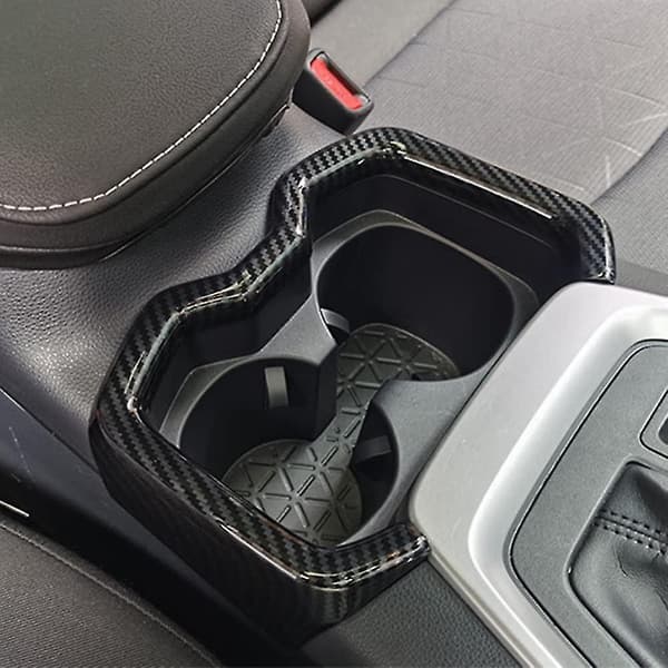 For Center Console Cup Holder Frame Trim Panel Cover For 2019 202
