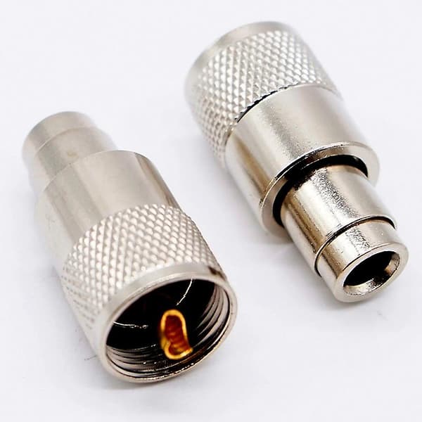 10 RF-kontakter UHF hannkontakter Rg8 Rg58 kabeluttak antennekontakter Pl259