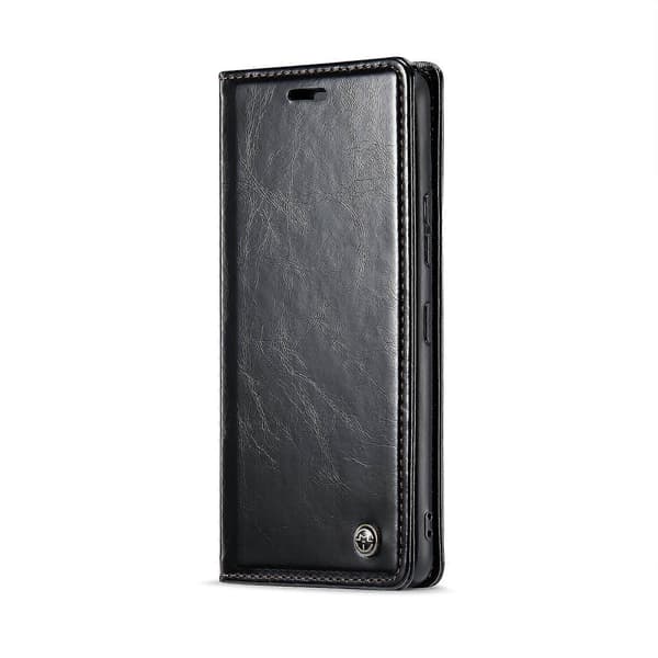 För Samsung Galaxy A54 5G CaseMe 003 Crazy Horse Texturläder Telefonfodral